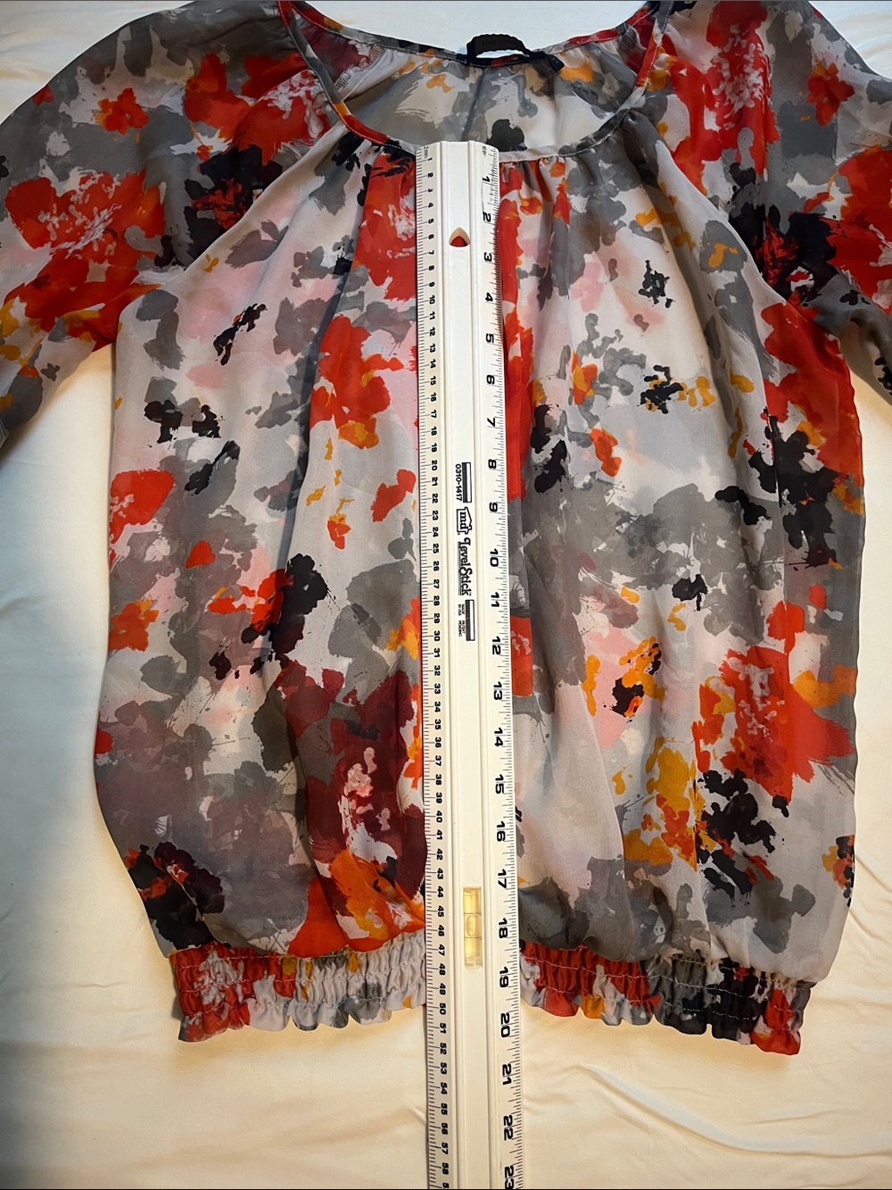 The Limited Sheer Colorful Blouse - Picture 5 of 7